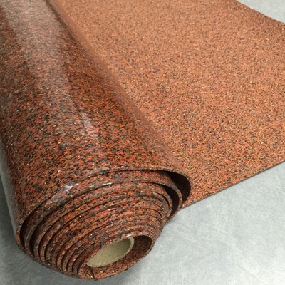 Self adhesive rubber underlay