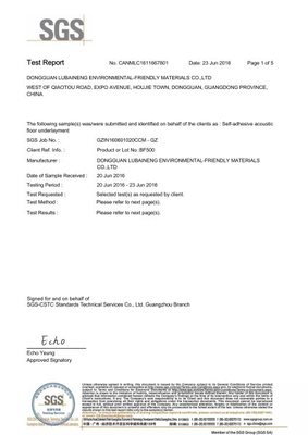 RoHS Eco Safty Testing Report